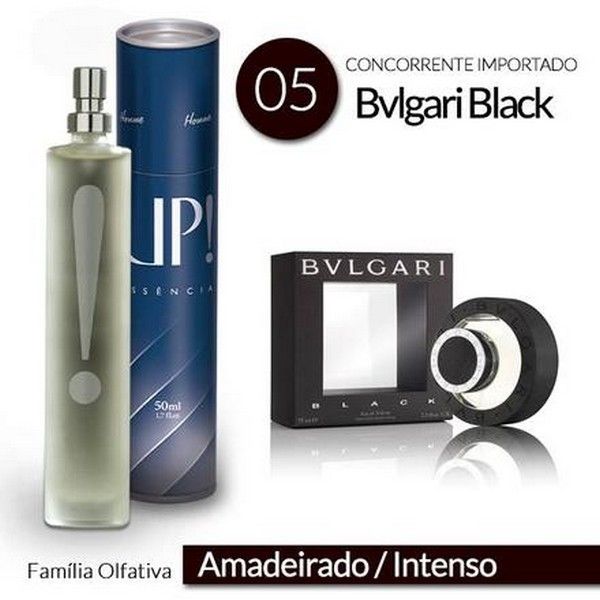 Perfume UP 05 (Bvlgari Black)